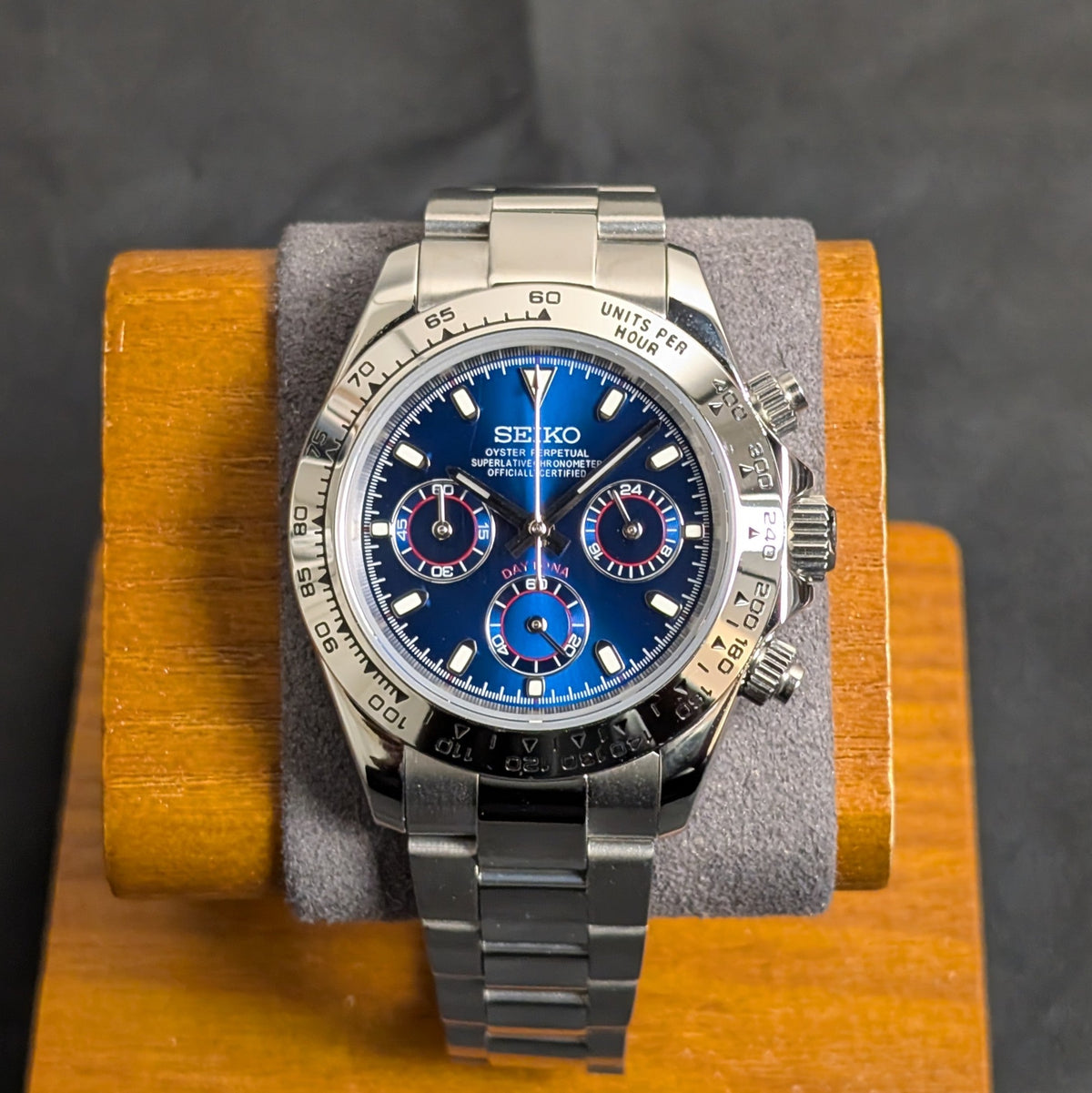 SeikoTona John Mayor| Chronograph | Polished Oyster